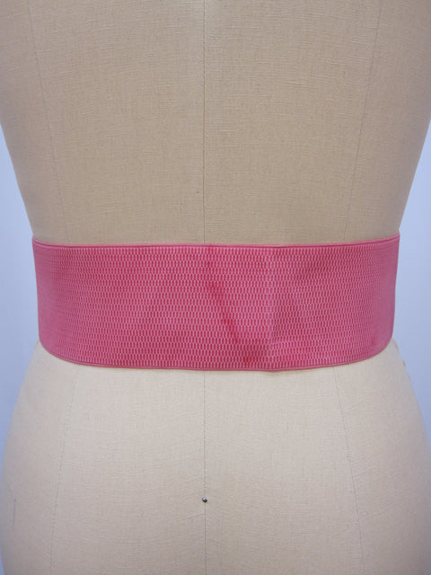 Hot Pink Elastic Belt