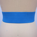 Bright Blue Elastic Belt