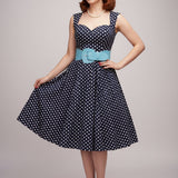 Light Blue Elastic Belt