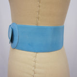 Light Blue Elastic Belt