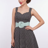 Mint Green Elastic Belt