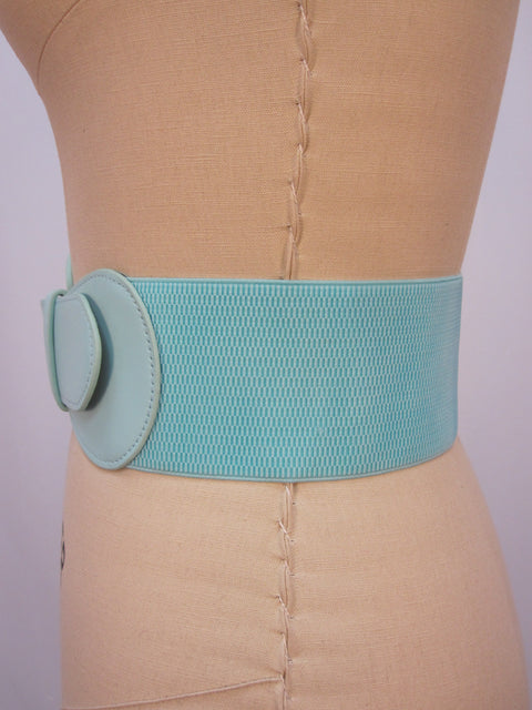 Mint Green Elastic Belt