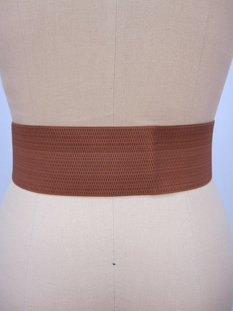 Brown Elastic Belt