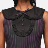 Sabrina Pinstripe Goth Dress