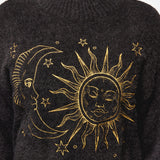 Sun And Moon Goth Knit