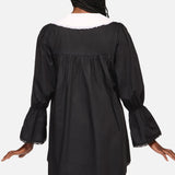 The Adorned Collar Lace Dress