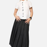 Fiona Witch Embroidered Placket Blouse