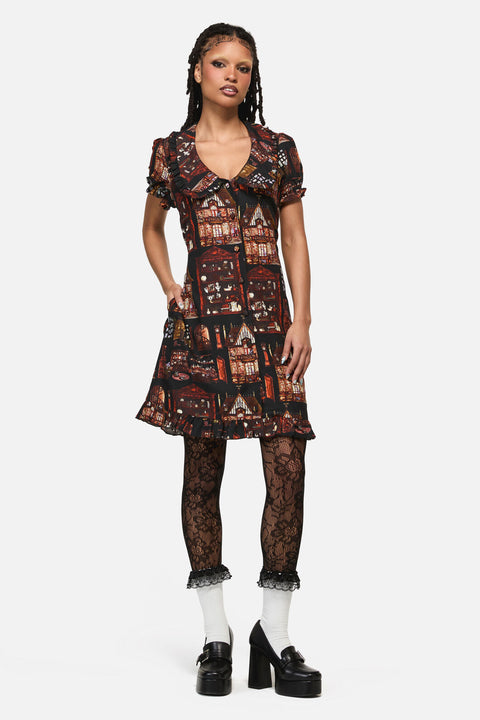 Covenstead A-Line Goth Dress – ModCloth
