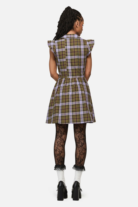 Apothecarius Goth Tartan Dress