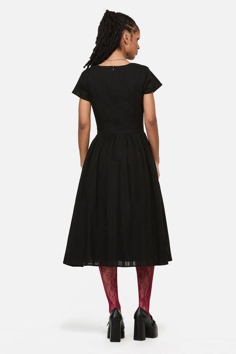 Witches Drop Waist Midi Dress