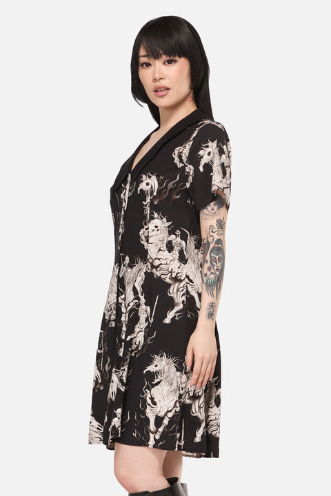 Apocalypse Goth Mini Dress