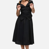 Conquest Goth Midi Dress