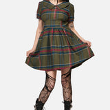 Harbinger Goth Mini Dress