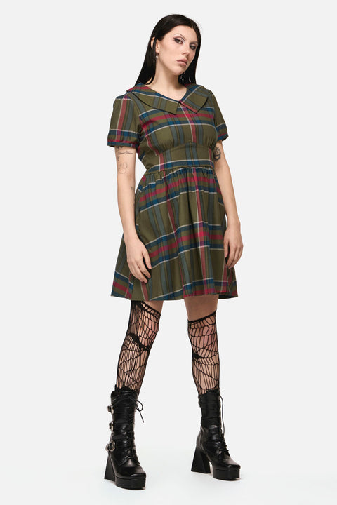 Harbinger Goth Mini Dress