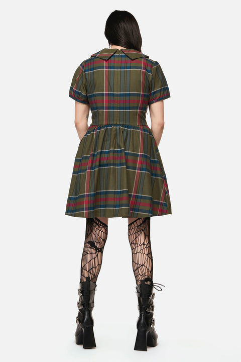Harbinger Goth Mini Dress