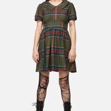 Harbinger Goth Mini Dress