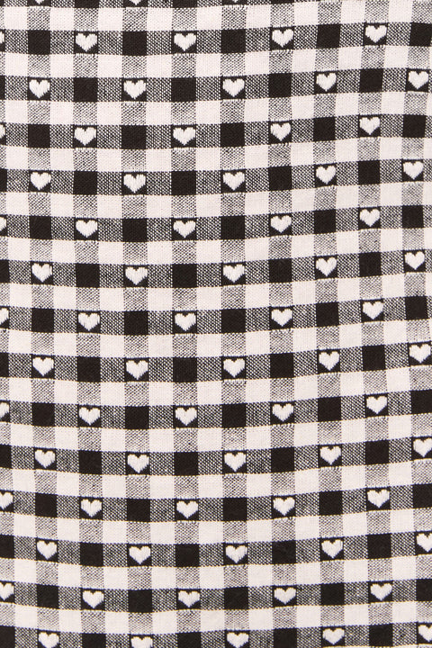 Glass Heart Babydoll Mini Dress