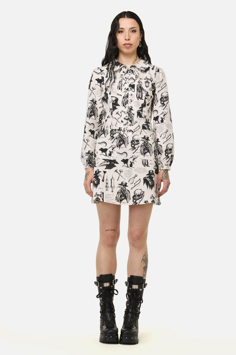 Plague Doctor Goth Dress