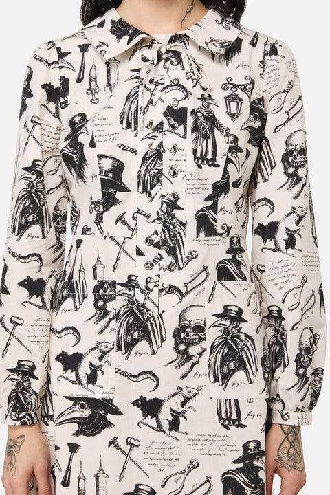 Plague Doctor Goth Dress