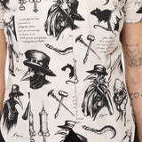 Plague Doctor Goth Blouse