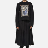 Metalwork Knit Sweater