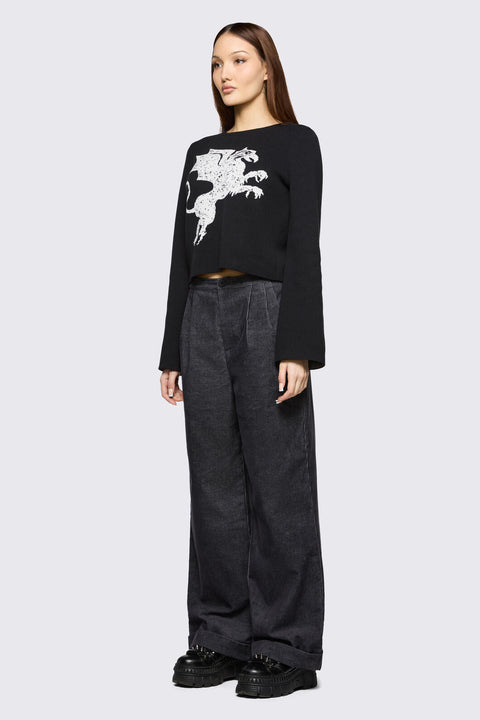 Mythical Goth Knit Sweater