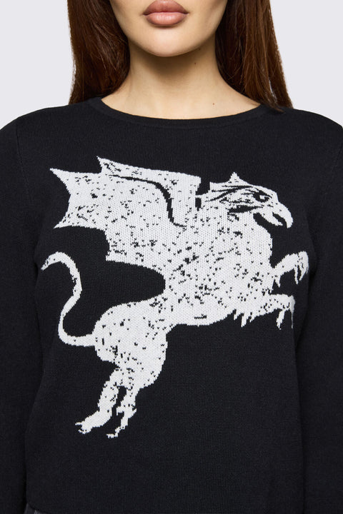 Mythical Goth Knit Sweater