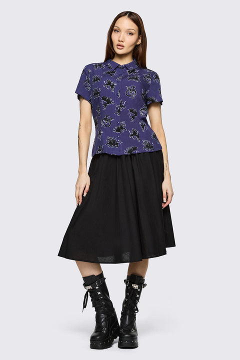 Monstre Goth Blouse
