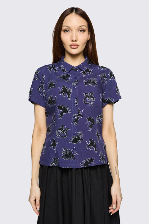Monstre Goth Blouse