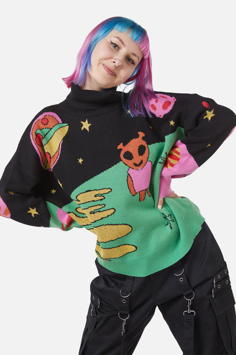 Galactic Knit Sweater