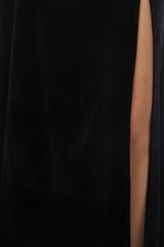 Obsidian Velvet Dress
