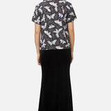 Larvae Print Blouse