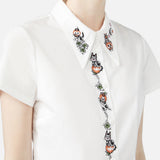Butternut Embroidered Blouse