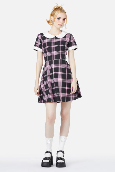 tartan fit and flare dress Kate Middleton Tartan Fit Flare Dress Blackwatch Navy Blue Green Check opalroyaleclothing