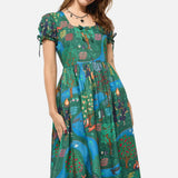 Tapestry Of Life Midi Dress