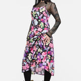 Dragons Grove Drawstring Slip Dress