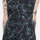 Murder Of Crows Midi Dress