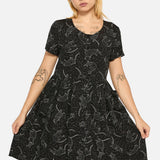 Ratbag Short Sleeved Grunge Dress
