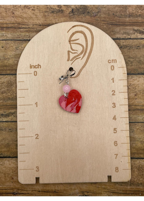 Bite Me Candy Heart Earrings