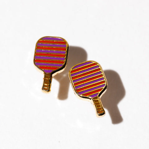 Pickleball Stud Earrings