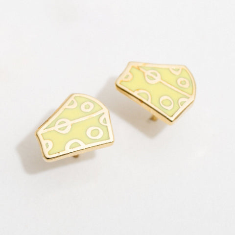 Cheese Stud Earrings
