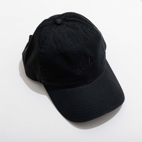 Fuck Script Baseball Hat