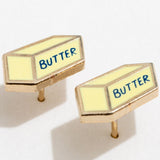 Butter Stick Stud Earrings