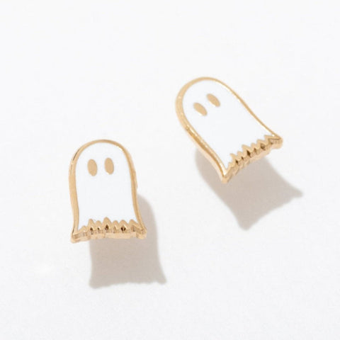 Ghost Stud Earrings