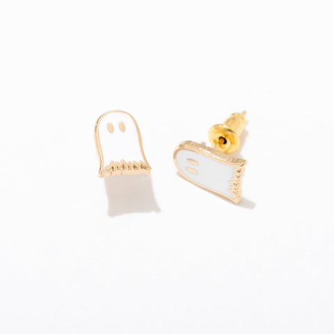 Ghost Stud Earrings
