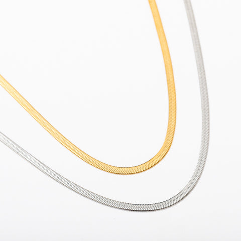 Herringbone Chain Necklace