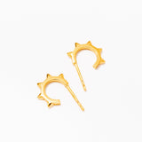 Kali Hoop Sterling Silver Earrings