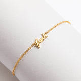 Fuck Script Bracelet