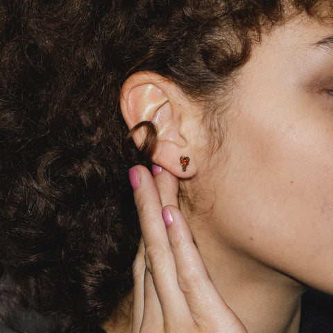 Little Lobster Stud Earrings