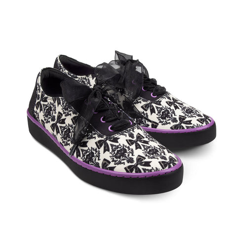 Chocolaticas® Bowtique Noir Casual Sneaker